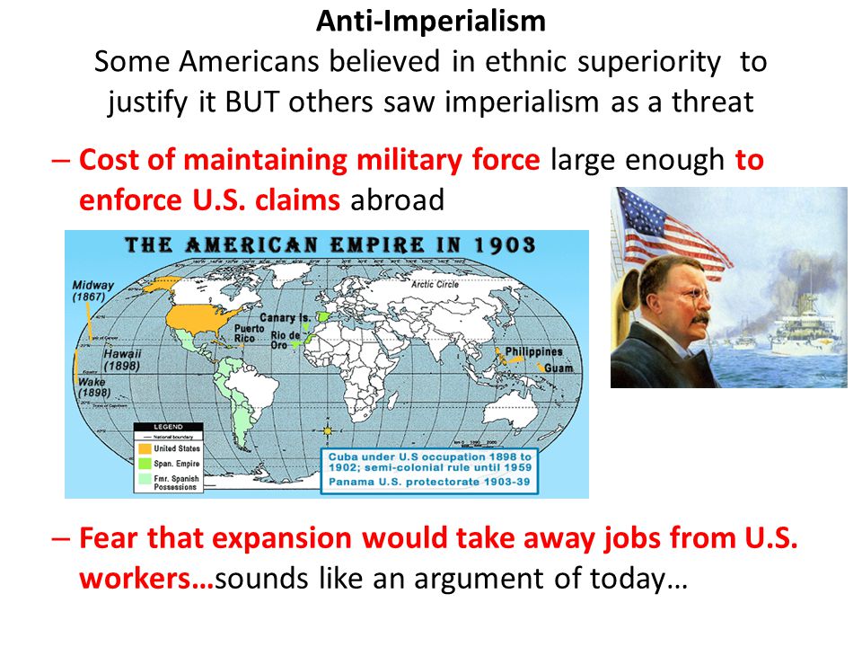 An argument against imperialism